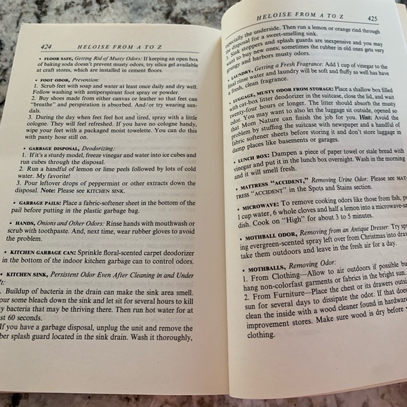 Heloise from A-to-Z book - book of indispensable tips. Like new - Picture 6 of 7